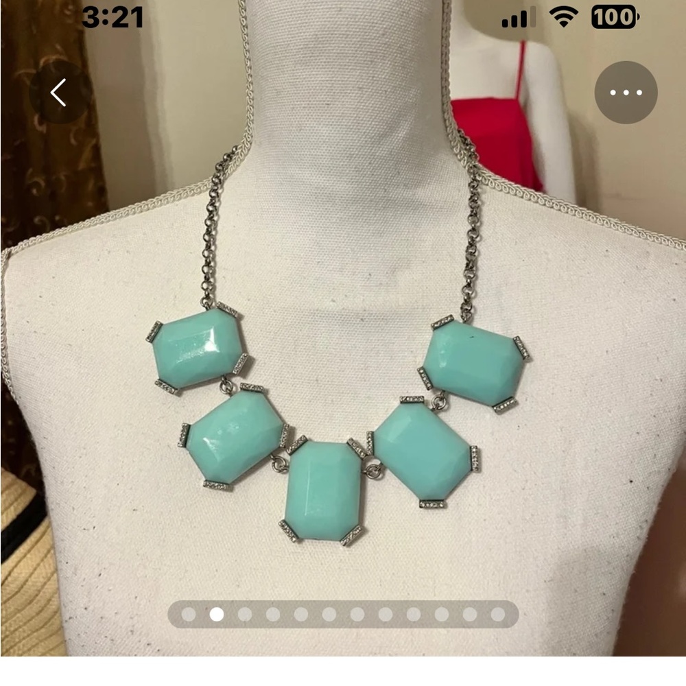 Turquoise Statement Necklace